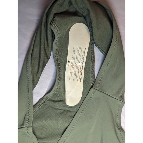 Aerie Olive Full Coverage Bikini Bottom Size Large NWT - Picture 5 of 10